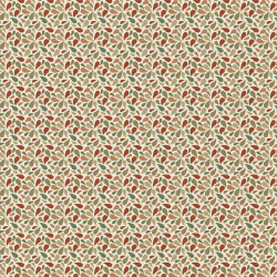 Printed Cotton OTMA Khaki / Pink